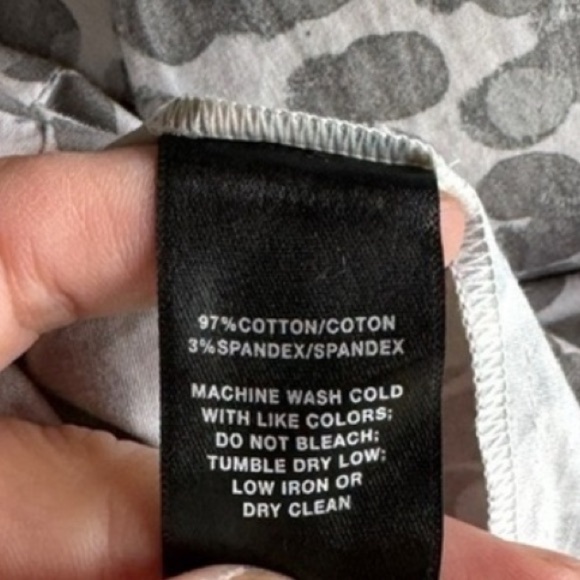 Lafayette 148 Gina dress in the Grey Painterly Dots ("Rain Multi") print SZ 8 - Picture 3 of 5